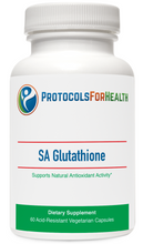 Load image into Gallery viewer, Protocols For Health, SA Glutathione 60 Capsules
