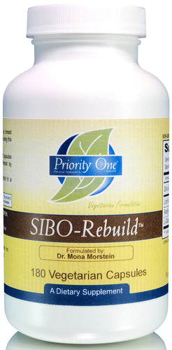 Priority One | SIBO-Rebuild | 180 Vegetarian Capsules Phase 2