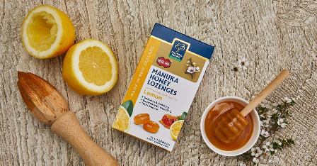 Manuka Health | Manuka Honey Lemon, MGO 400+ | 15 Lozenges