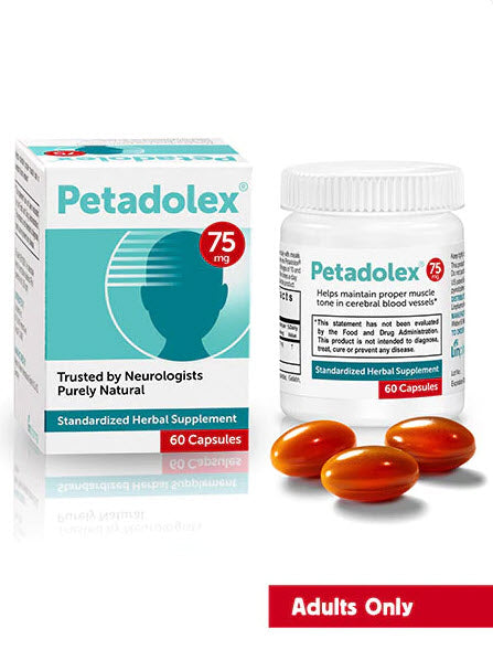 Weber Weber | LinPharma | Petadolex 75 mg | 60 Gel Capsules