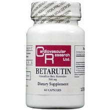 Load image into Gallery viewer, Ecological Formulas | Betarutin 500mg | 60 Capsules
