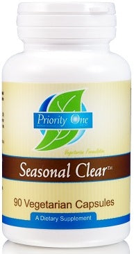 Priority One | Seasonal Clear | 90 Vegetarian Capsules