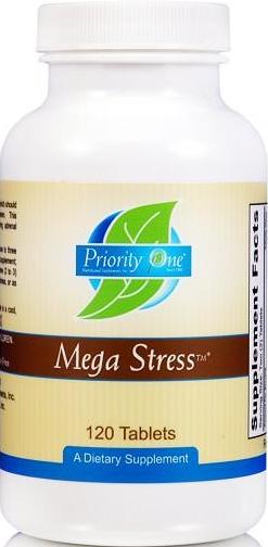 Priority One | Mega Stress | 120 Tablets