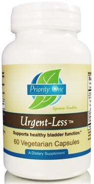 Priority One | Urgent-Less | 60 Vegetarian Capsules