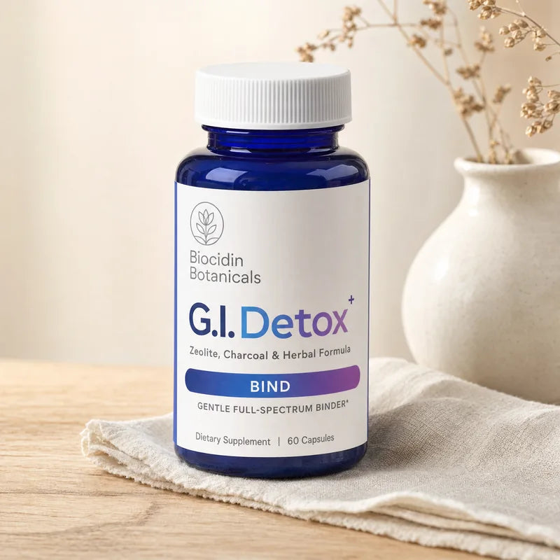G.I. Detox+ bottle, primary view